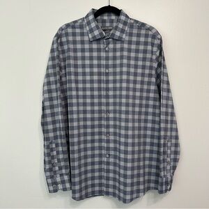 Geoffrey Beene Slim Fit Flex Collar Dress Shirt Sz 34/35 Neck 16 1/2